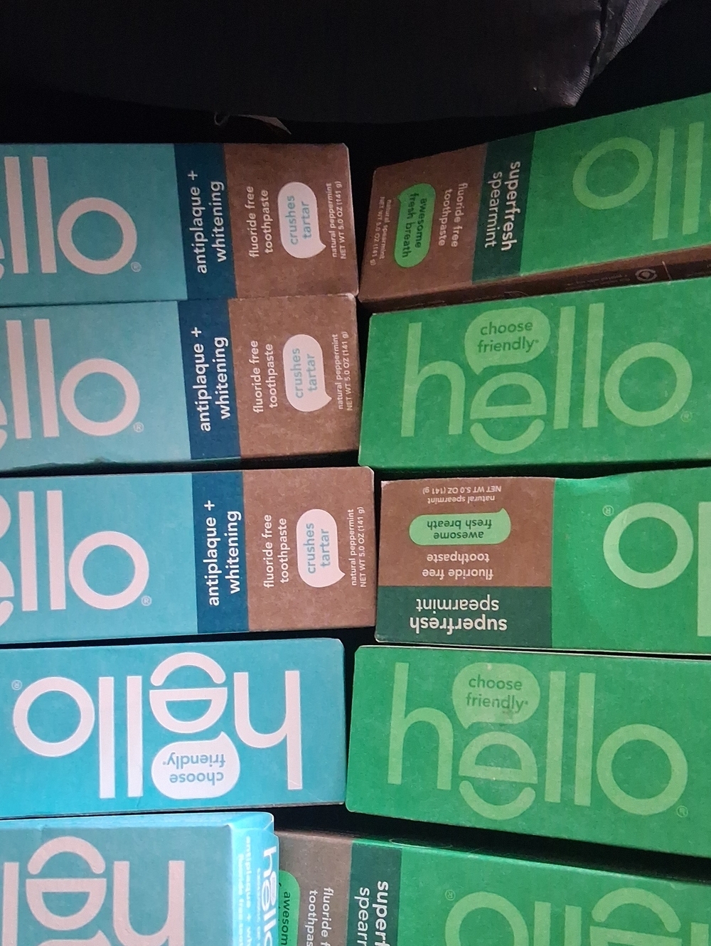 12 Brand New HELLO TOOTHPASTE